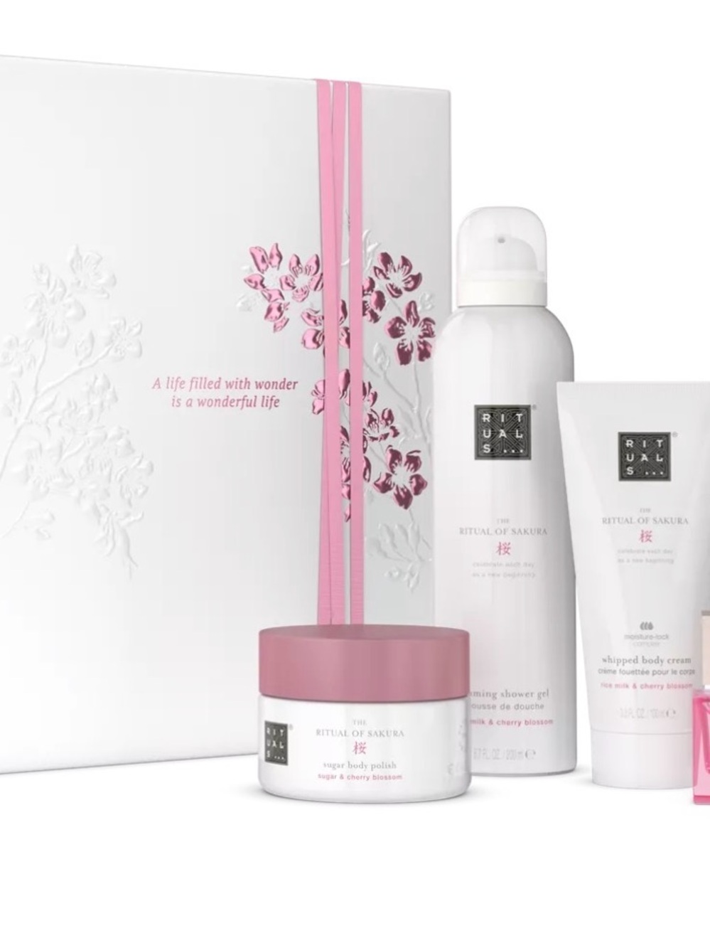 The Ritual of Sakura Pink Bath & Body Gift Set